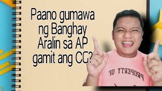 PAANO GUMAWA NG  BANGHAY-ARALIN SA ARALING PANLIPUNAN GAMIT ANG CURRICULUM GUIDE?