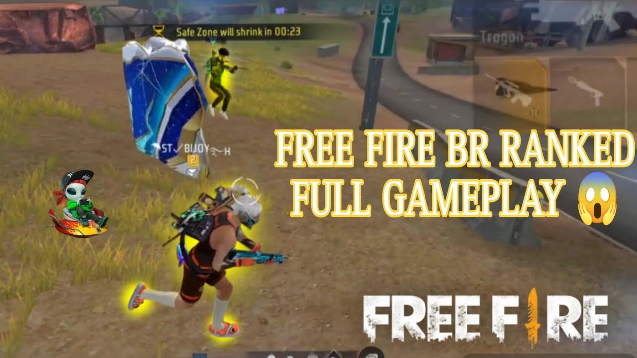 FREE FIRE BR RANKED FULL GAMEPLAY 😱 - YouTube