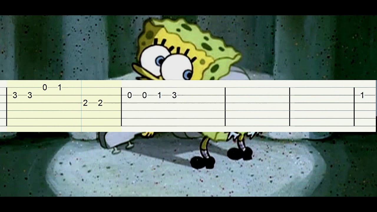 Pantalones rotos - Bob Esponja/Tutorial guitarra/Tablatura Chords