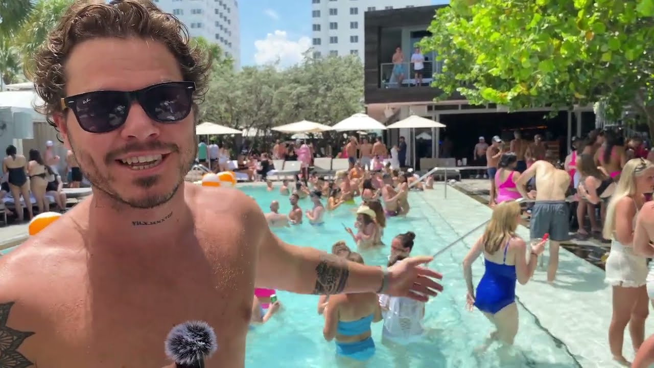 ПЕННАЯ ВЕЧЕРИНКА БЕЗ ЦЕНЗУРЫ В МАЙАМИ!! БЕЗУМНАЯ АМЕРИКА ВЕЧЕРИНКА МАЙАМИ/АМЕРИКА 🇺🇸 ~259