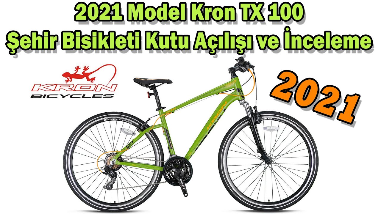 2021 Model Kron TX 100 Kutu Açılışı ve İnceleme-2021 Ekonomik Bisiklet -  YouTube