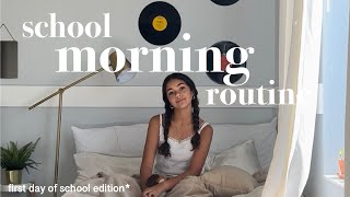 my 6am school morning routine *first day of school edition*