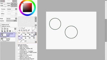 [Basic] How to Make a Circle with Paint Tool sai