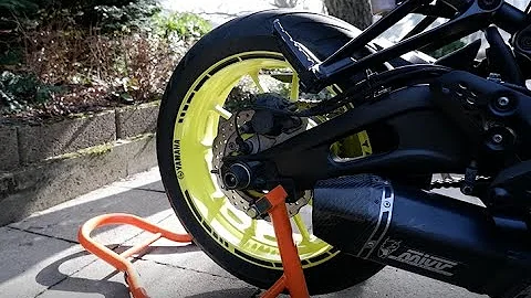 Yamaha MT-07 / MIVV Speed Edge Black Exhaust Sound