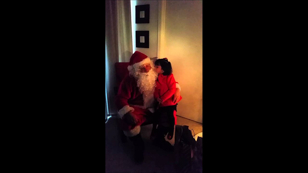 Santa Claus visit our home YouTube
