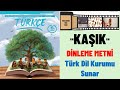 Kaşık  Dinleme Metni 6. Sınıf Türkçe Ders Kitabı