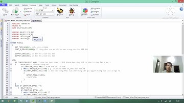 PIC16F887 | Điều khiển 2 LED đơn sáng tắt tuần tự dùng 2 nút nhấn