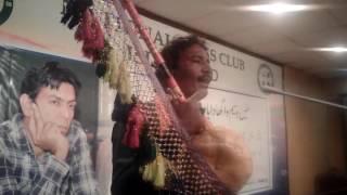 Folk Singer Audo Bhagat From Rohi Cholishtan Perform At Npc Islamabad Reporting By Pccnn