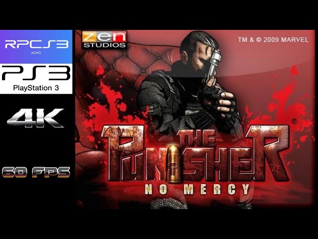 The Punisher - PS2 Gameplay UHD 4k 2160p (PCSX2) 
