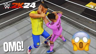 🔥CR7 vs Messi: The Battle That Will Settle the Score! #wwe