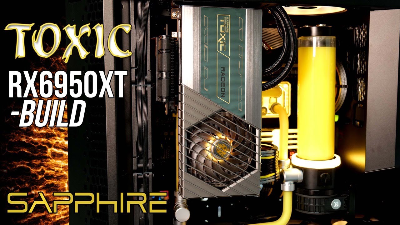 Sapphire Toxic AMD Radeon RX 6950 XT Liquid Cooled Graphics Card