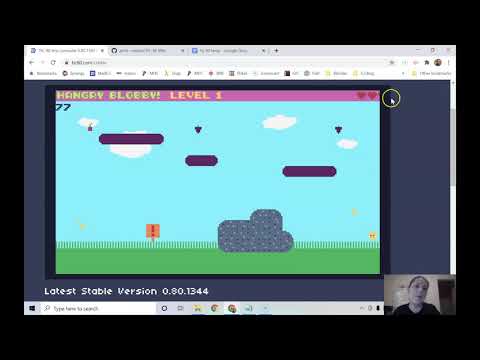 TIC-80 Platformer Lesson 12: HUD (heads up display)