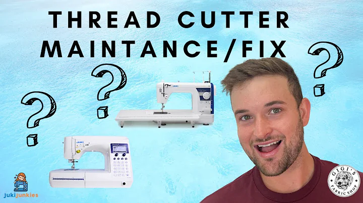 JUKI THREAD CUTTER MAINTENANCE / FIX (TROUBLE SHOOT)
