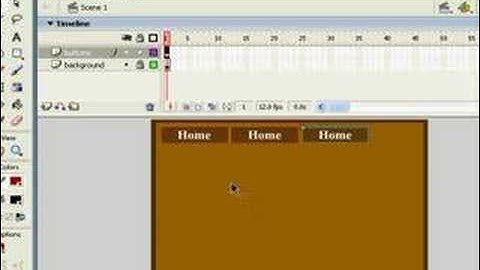 Simple Full Flash Website Tutorial 1