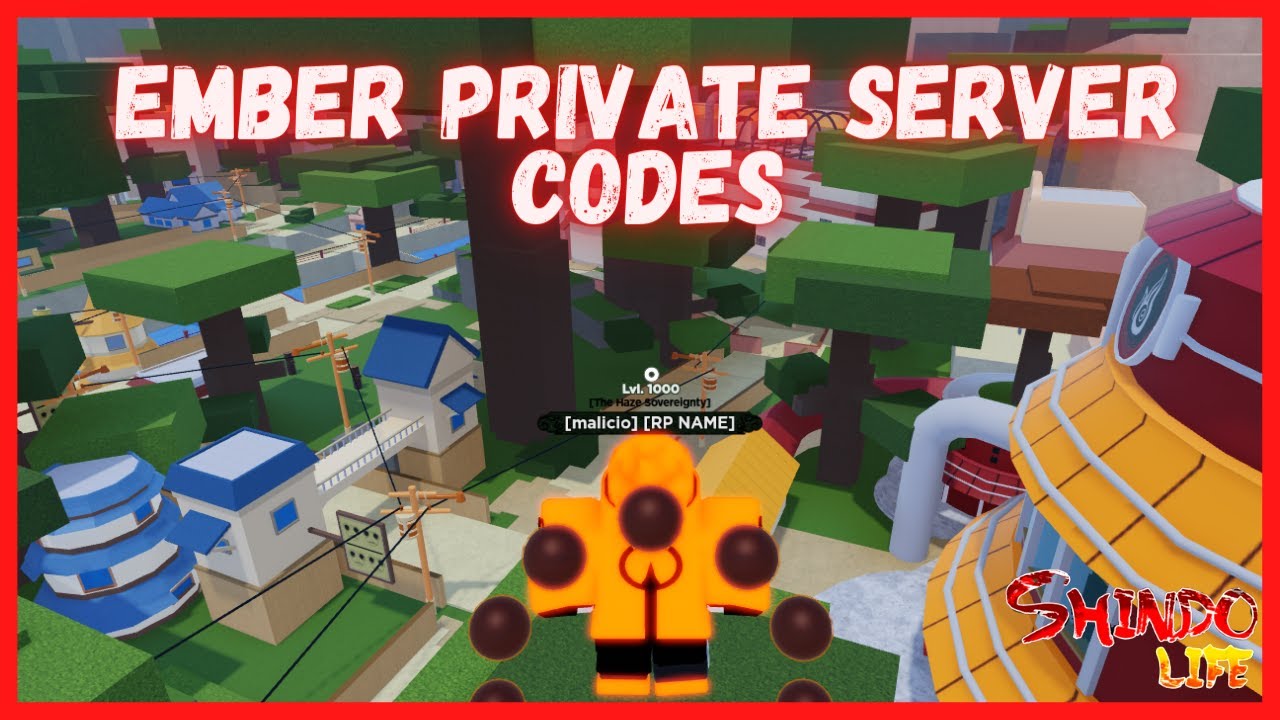 Newest Ember Private Server Codes for Shindo Life in February 2022