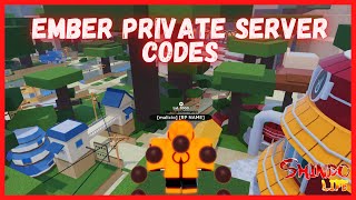 Shindo Life Private Server Ember Codes - Gamer Journalist