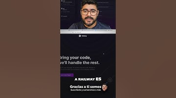 RAILWAY en 2 MINUTOS: DEPLOY FÁCIL 🚀 | HOSTING GRATIS para DEVS