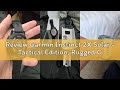 Review Garmin Instinct 2X Solar - Tactical Edition, Rugged GPS Smartwatch, Built-in Flashlight, Ball