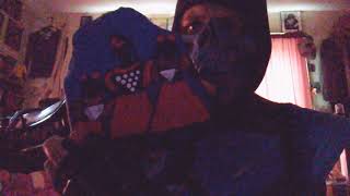 Getting down on BabyMetal and painting!