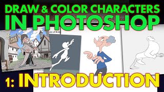 Draw characters in photoshop 1: intro