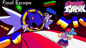 FNF-Final Escape (MASHUP) But Everyone Sings