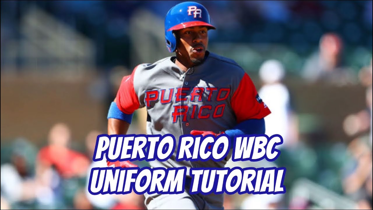 MLB THE SHOW 21- Puerto Rico Uniform Tutorial(Away Jersey)(PS5)(WBC) 