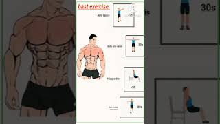 shoulder triceps workout/and chest back muscle exercises at home homeworkout shorts