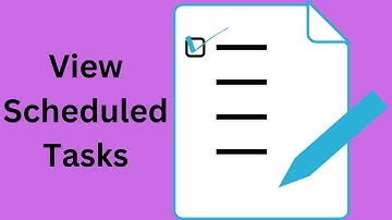 How to View Scheduled Tasks in Windows | Windows Server 2016