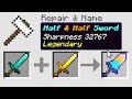 Minecraft UHC but you can craft mixed swords..