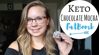 Keto Fat Bomb Recipe | Chocolate Mocha |  Low Carb Snacks Dessert