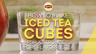 How To Make Lipton Iced Tea Cubes