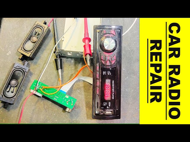 415] How To Repair Car Radio / USB/ MP3 Player - When Car Radio