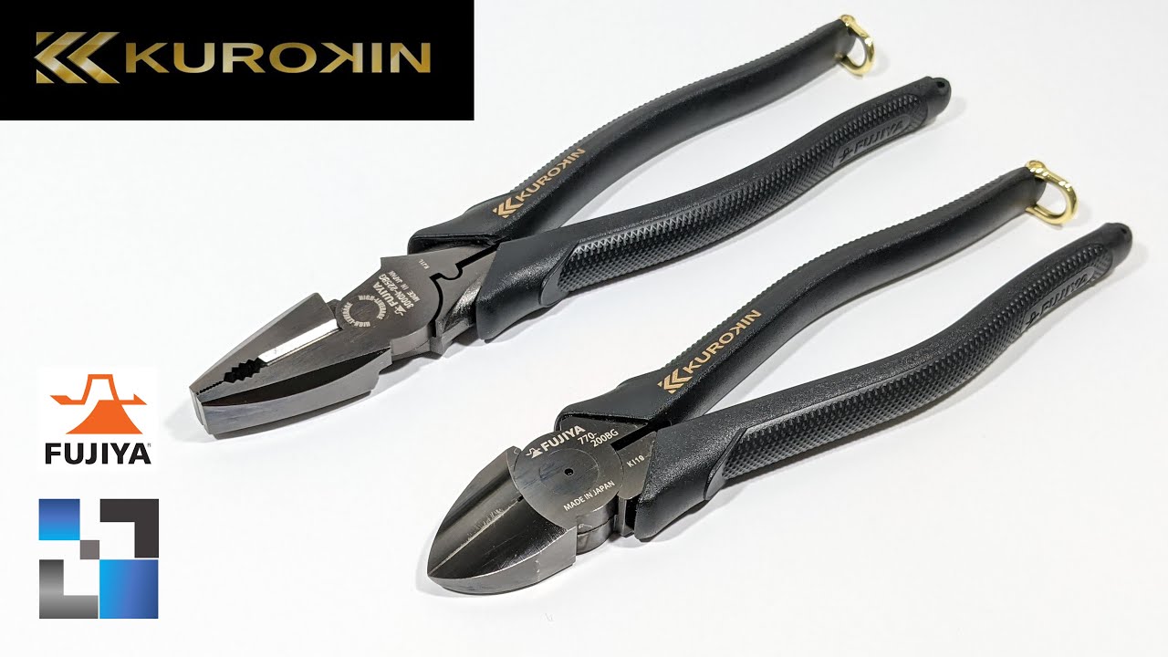FUJIYA KUROKIN PLIERS! LOOK AT THESE JAPANESE PLIERS! - YouTube