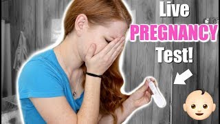 LIVE PREGNANCY TEST! PREGNANT WITH BABY #2!? TTC BABY 2 UPDATE