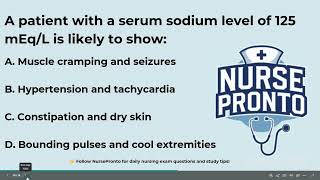 Electrolyte Imbalance NCLEX Questions You Can’t Afford to Miss!