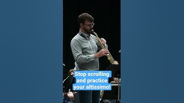 Play altissimo in the context of scales, and use a tuning drone! #saxophone #classicalmusic #music