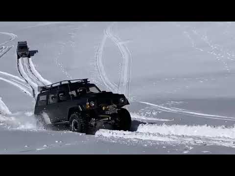 Nissan Patrol Play In Deep Snow 🔥💪 @Lebanon4x4