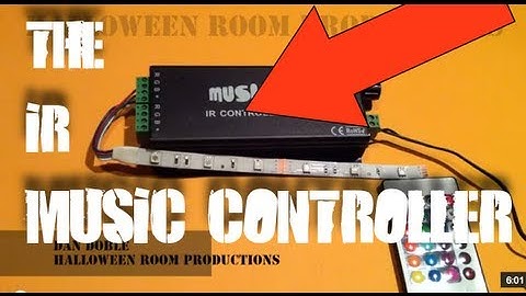 IR Music RGB LED Controller Overview
