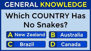 Are You Good In General Knowledge? | Take This 30-question Quiz To Find Out! #challenge 122