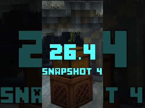 Minecraft 26.4 News – Snapshot 4: Crevasses & Better Jukeboxes