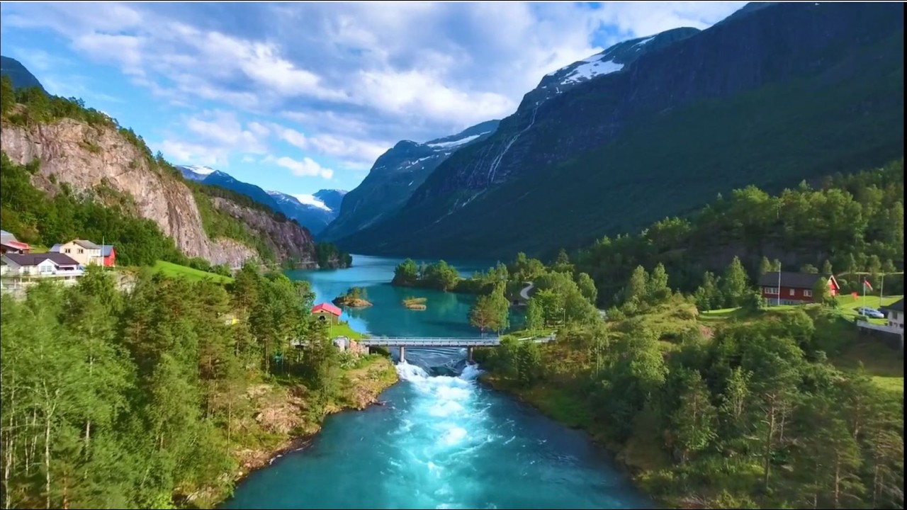 🌿 Relaxing Nature Scenery with Healing Piano Music 🎹 | Sleep, Relaxation & Deep Focus