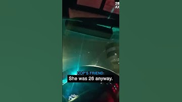 Cop Runs Over Pedestrian then Laughs