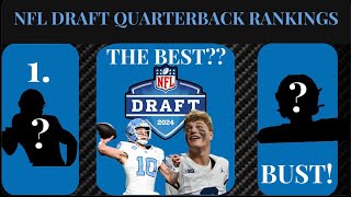 Top 10 Quarterbacks in the 2024 NFL Draft | Tier List QB Rankings