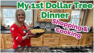 FAMiLY OF 10~ DOLLAR TREE DiNNER~ GROCERY HAUL & COOKiNG