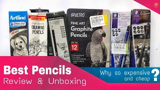 Best Pencils for Sketching & Drawing | Review & Unboxing