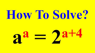 A Nice Exponential Equation | Math Olympiad Problem