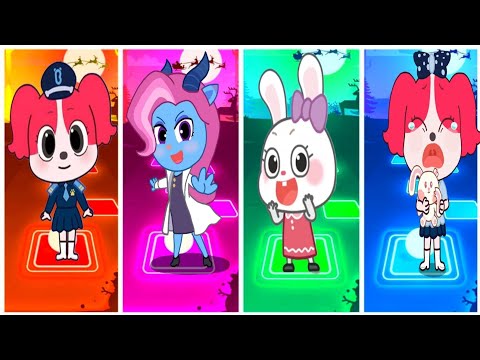 TILES hop fun 🎶Sheriff Labrador Team...Clips from the best parts of the cartoon. Who Is Best 👌 👍 😍