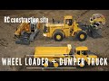 RC wheel loader &  VOLVO RC construction machines 1/14 und 1/8