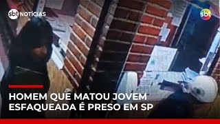 Video policia-prende-homem-que-matou-jovem-esfaqueada-em-hotel-sbt-noticias