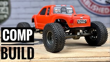 SCX24 Comp Build - Mofo RC LCG Chassis, LGRP Super 8 Axles Installation, & More!